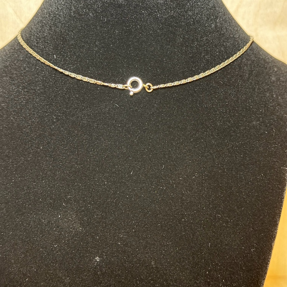 Marquasite Silver Necklace with‎ Intricate Design - Picture 2 of 2